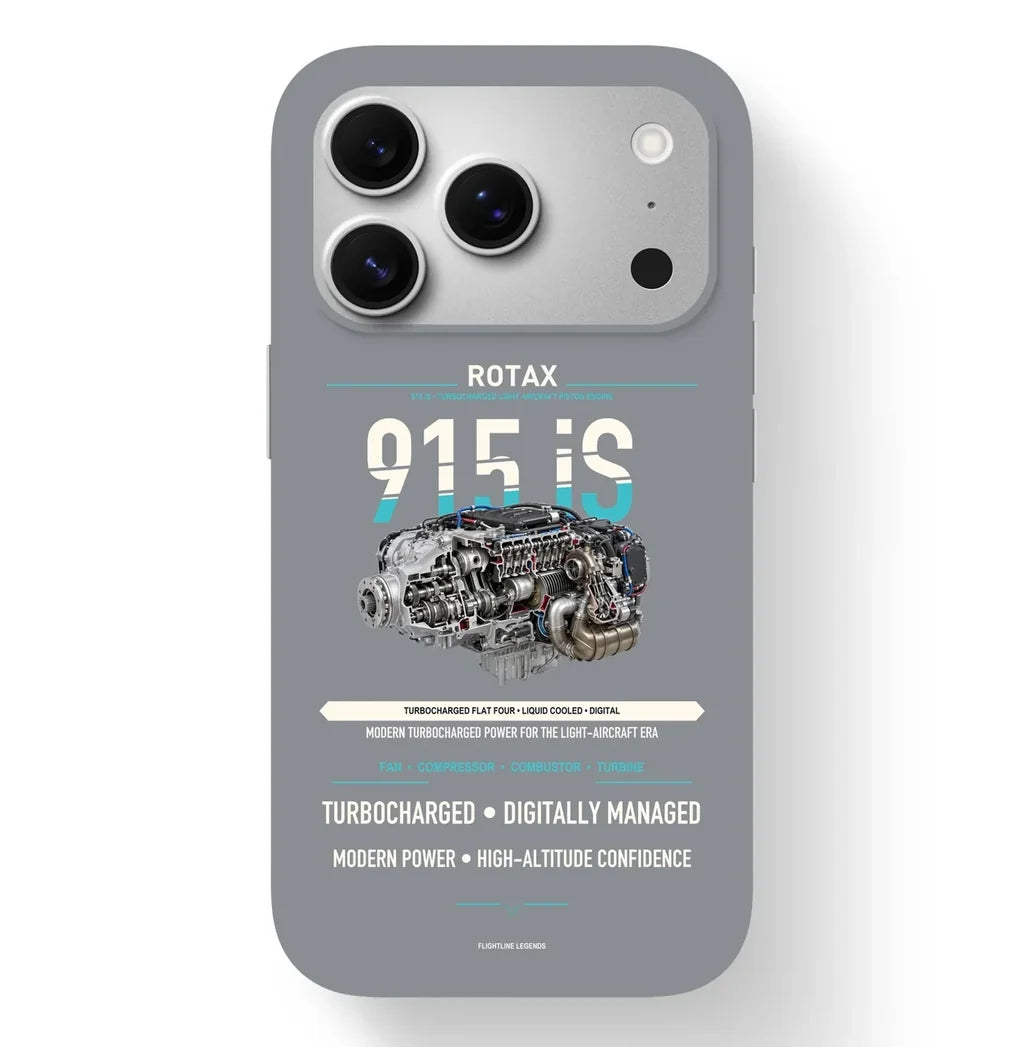 915 iS Case design on gray iphone case