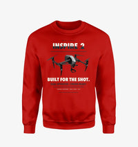 Thumbnail for DJI Inspire 2 design on red sweatshirt