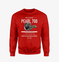 Thumbnail for PEARL 700 design on red sweatshirt