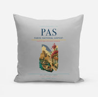 Thumbnail for Paros National Airport (PAS) design on light gray pillow