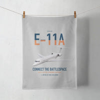 Thumbnail for E-11A BACN design on light gray towel