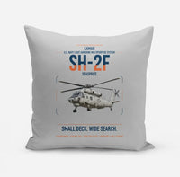 Thumbnail for Kaman SH-2F Seasprite design on light gray pillow