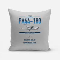 Thumbnail for Piper PA-44-180 Seminole design on light gray pillow