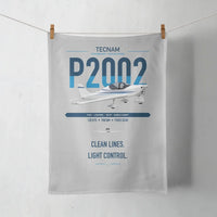 Thumbnail for Tecnam P2002 Sierra MkII design on light gray towel
