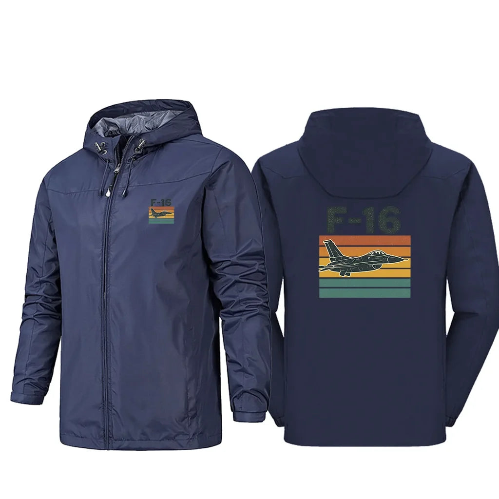 F-16 Fighting Falcon Rain Jacket - view 6