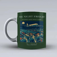 Thumbnail for VINTAGE G4111 - The Night Freight - Ceramic Mug design on darkgreen