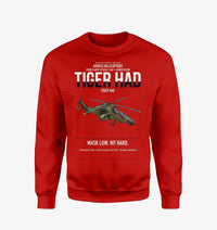 Thumbnail for Airbus Helicopters Tiger HAD design on red sweatshirt