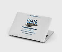 Thumbnail for CJ610 design on light gray MacBook case