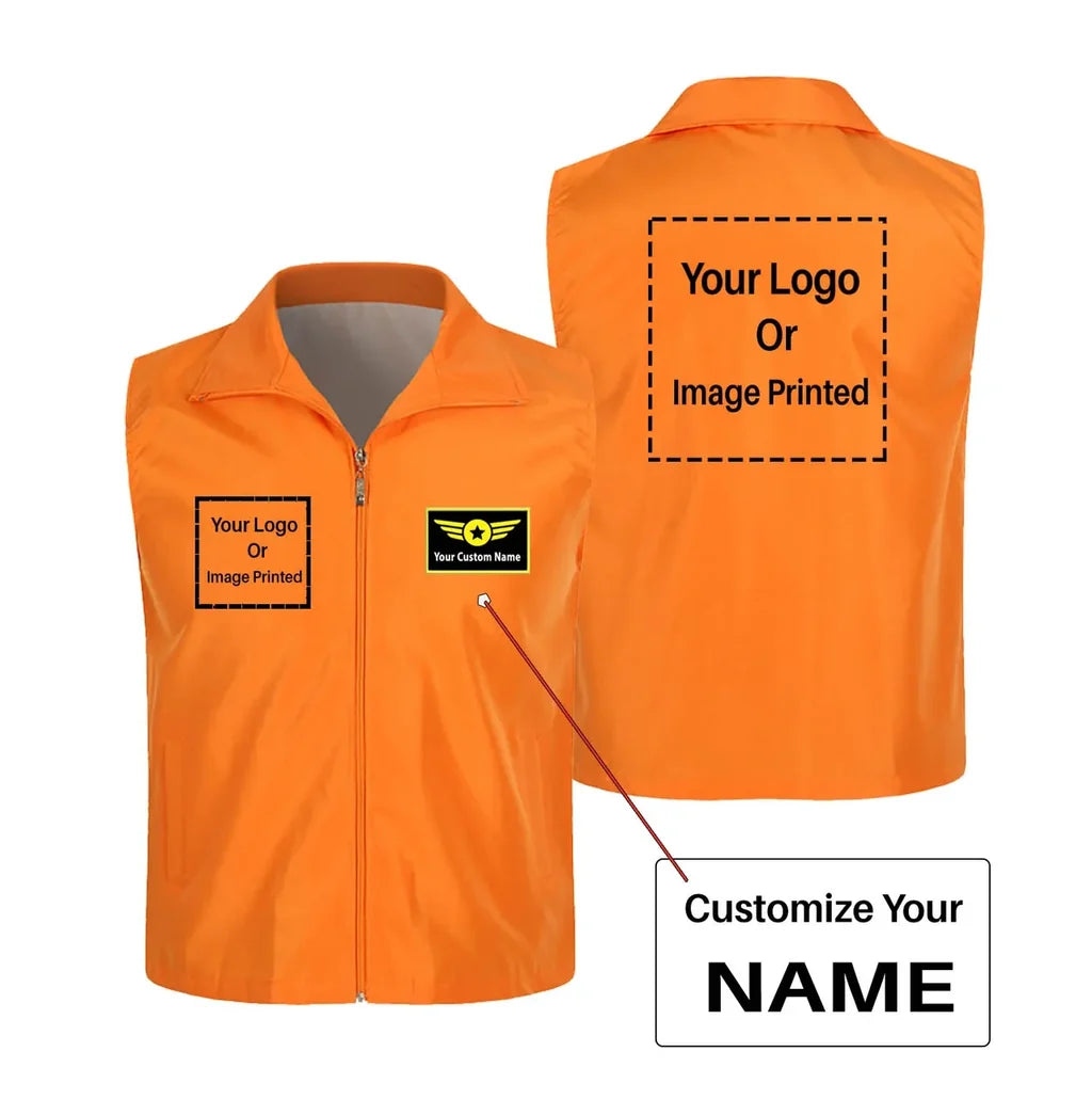 Customisable Name with DOUBLE LOGO Vest - view 6