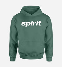 Thumbnail for Spirit Airlines logo printed on green hoodie