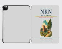Thumbnail for Weeze Airport (NRN) design on light gray ipad tablet case