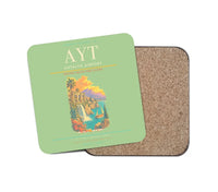 Thumbnail for Antalya Airport AYT Coaster 1-Piece - Light Green