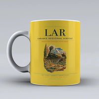 Thumbnail for Laramie Regional Airport (LAR) airport code design on yellow ceramic mug