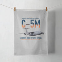 Thumbnail for C-5M Super Galaxy design on light gray towel