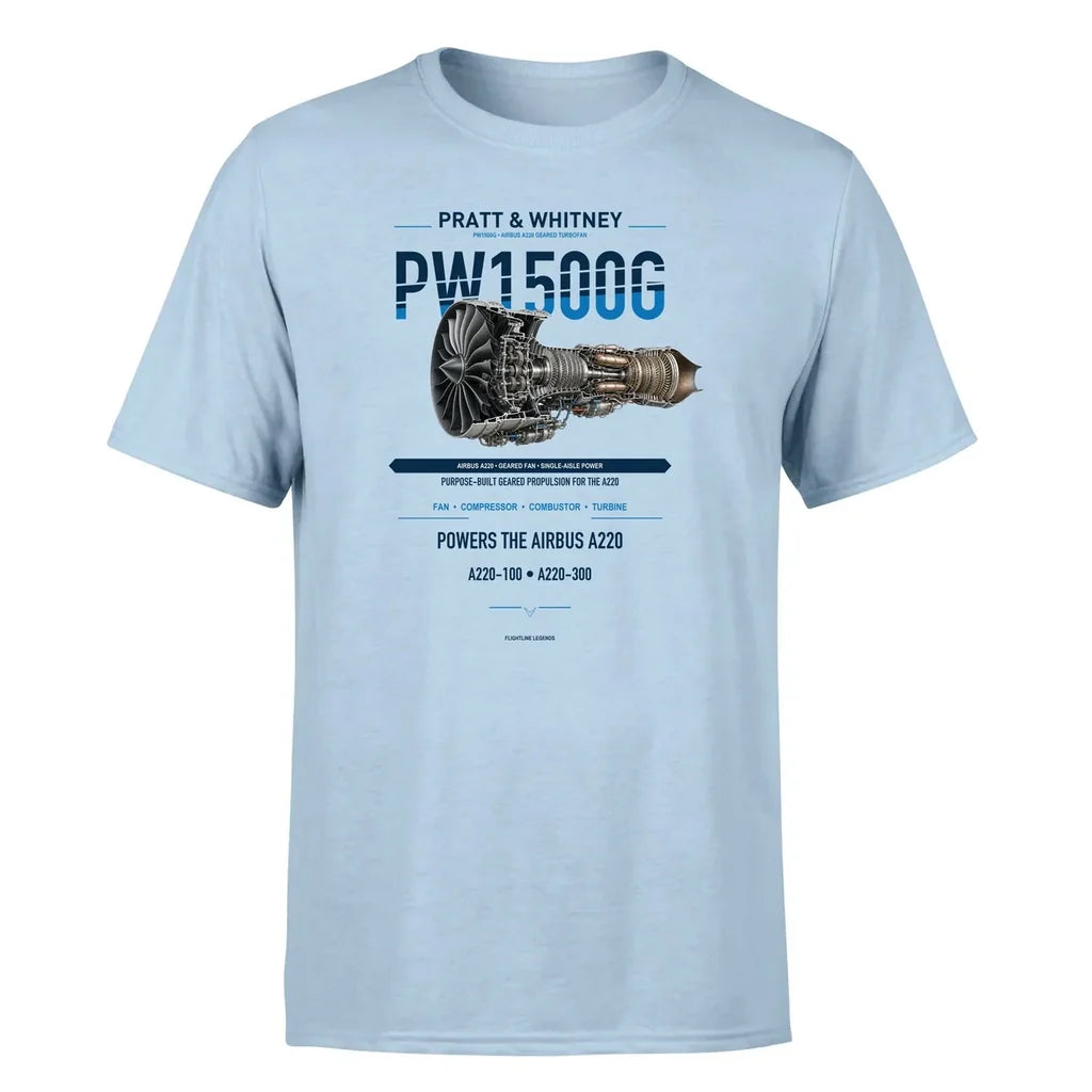 PW1500G design on light blue single side