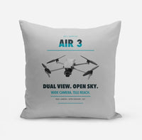 Thumbnail for DJI Air 3 design on light gray pillow