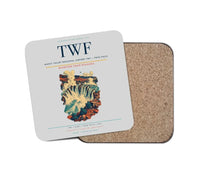 Thumbnail for Magic Valley Regional Airport (TWF) design on light gray 1 piece coaster
