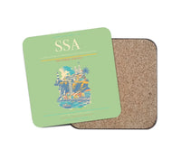 Thumbnail for Salvador - Deputado Luis Eduardo Magalhaes International Airport SSA Coaster 1-Piece - Light Green