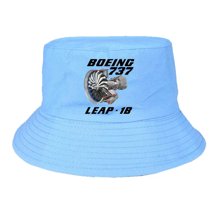 Boeing 737 & Leap 1B summer hat - light blue