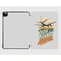 Thumbnail for Dusk Belongs To The Last Arrival design on light gray ipad tablet case
