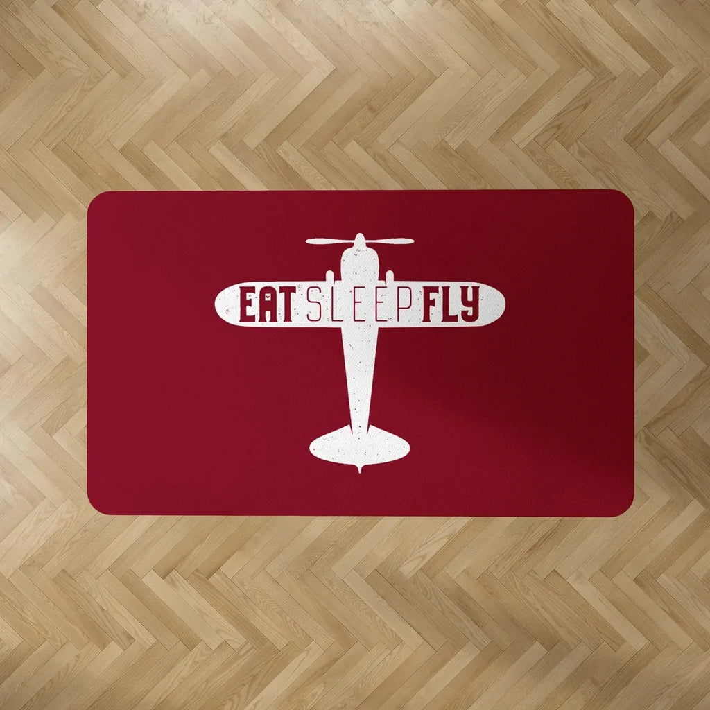 Eat Sleep Fly & Propeller Floor Mat - view 6