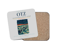 Thumbnail for Ralph Wien Memorial Airport (OTZ) design on light gray 1 piece coaster