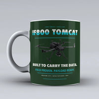 Thumbnail for Flight IF800 Tomcat Mug design on dark green inspired