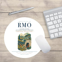 Thumbnail for Chisinau Eugen Doga International Airport (RMO) design on white round mouse pad