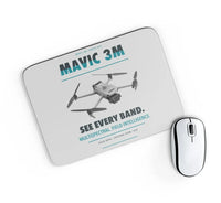 Thumbnail for DJI Mavic 3 Multispectral design on light gray rectangle mouse pad