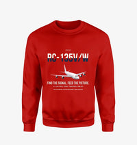 Thumbnail for RC-135V W Rivet Joint design on red sweatshirt