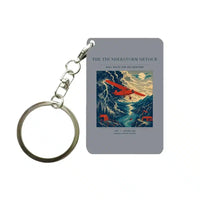 Thumbnail for VINTAGE G4148 - The Thunderstorm Detour - Designed Key Chain design on gray
