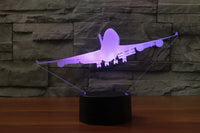 Thumbnail for Customisable Boeing 747 3D Lamp - view 7