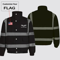 Thumbnail for Customisable Flag & Name Winter Jacket - view 6