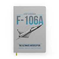 Thumbnail for F-106A Delta Dart design on light gray notebook