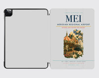 Thumbnail for Meridian Regional Airport (MEI) design on light gray ipad tablet case