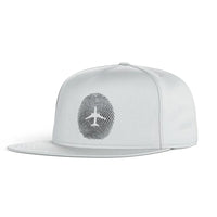 Thumbnail for Aviation Finger Print snapback - white
