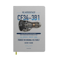 Thumbnail for CF34-3B1 design on light gray notebook