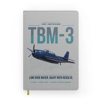 Thumbnail for TBM-3 Avenger design on light gray notebook