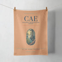 Thumbnail for Columbia Metropolitan Airport (CAE) design on orange towel