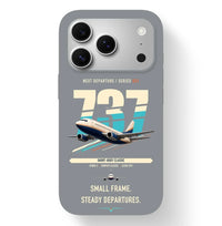 Thumbnail for Boeing 737-500 Classic design on gray magsafe iphone case