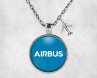 Thumbnail for Airbus & Text Necklace - view 6