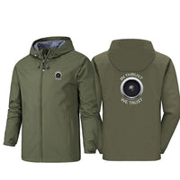 Thumbnail for Thrust We Trust Rain Jacket - view 6