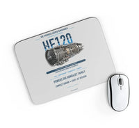 Thumbnail for HF120 design on light gray rectangle mouse pad