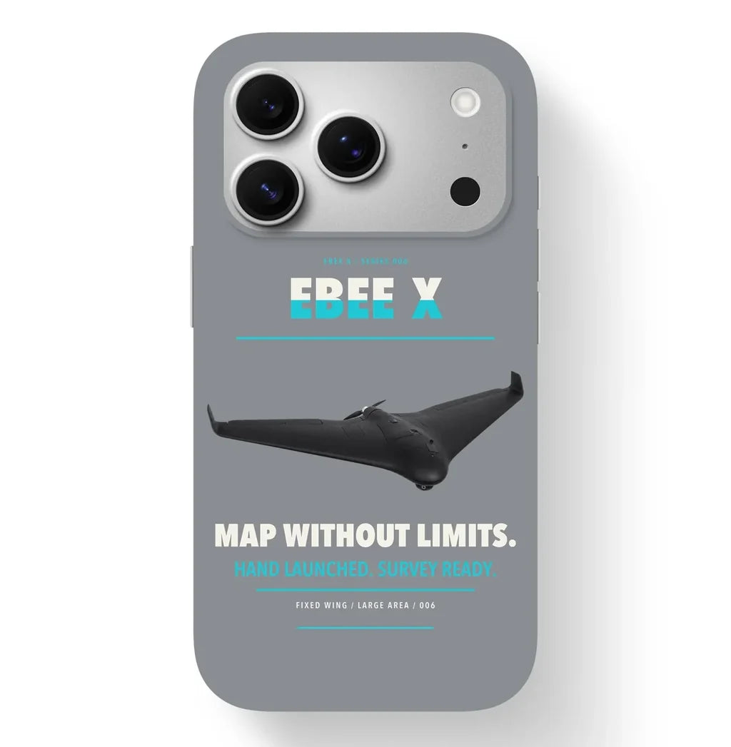 AgEagle eBee X Case design on gray iphone case