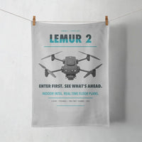 Thumbnail for BRINC LEMUR 2 design on light gray towel