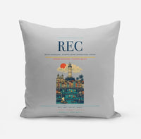 Thumbnail for Recife Guararapes (REC) design on light gray pillow