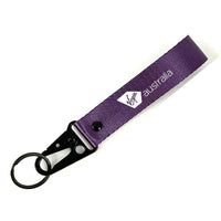 Thumbnail for Virgin Atlantic Airlines Hawk-shaped key chain, Purple+NO NAME