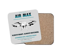 Thumbnail for Percepto Air Max design on light gray 1 piece coaster