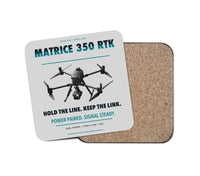 Thumbnail for DJI Matrice 350 RTK design on light gray 1 piece coaster