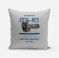 Thumbnail for CF34-8C5 design on light gray pillow